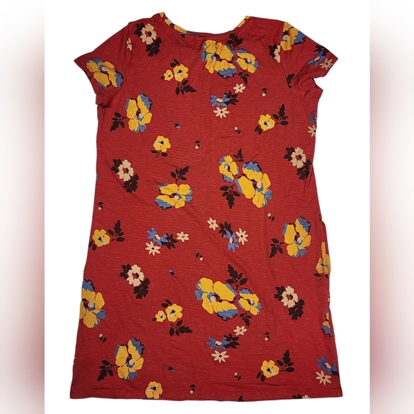 Toad&Co The Windmere II SS Dress Womens Size Med Tshirt Dress - Picture 9 of 11